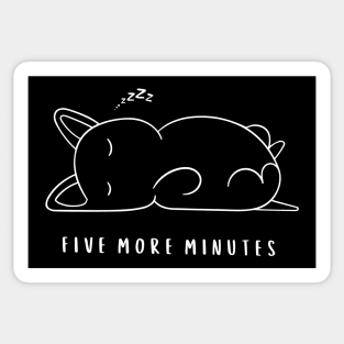 Five More Minutes Sticker